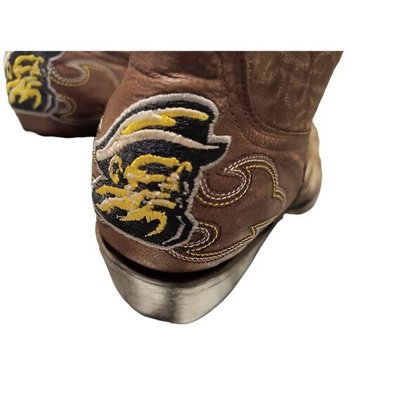 NCAA Appalachian State Mountaineers Embroidered Distressed Men's Gameday Boots‎ - Picture 9 of 15